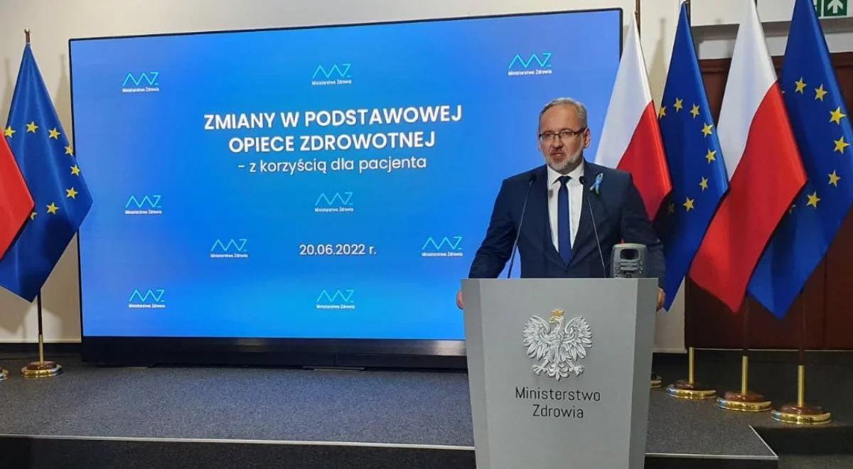 Reforma podstawowej opieki zdrowotnej. Adam Niedzielski zapowiada "poważne zmiany"