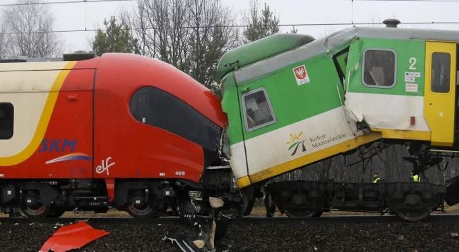Zderzenie dwóch pociągów w Warszawie. Są poszkodowani