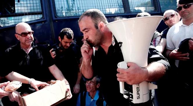 Protesty w Grecji. Nauczyciele na ulicach Aten