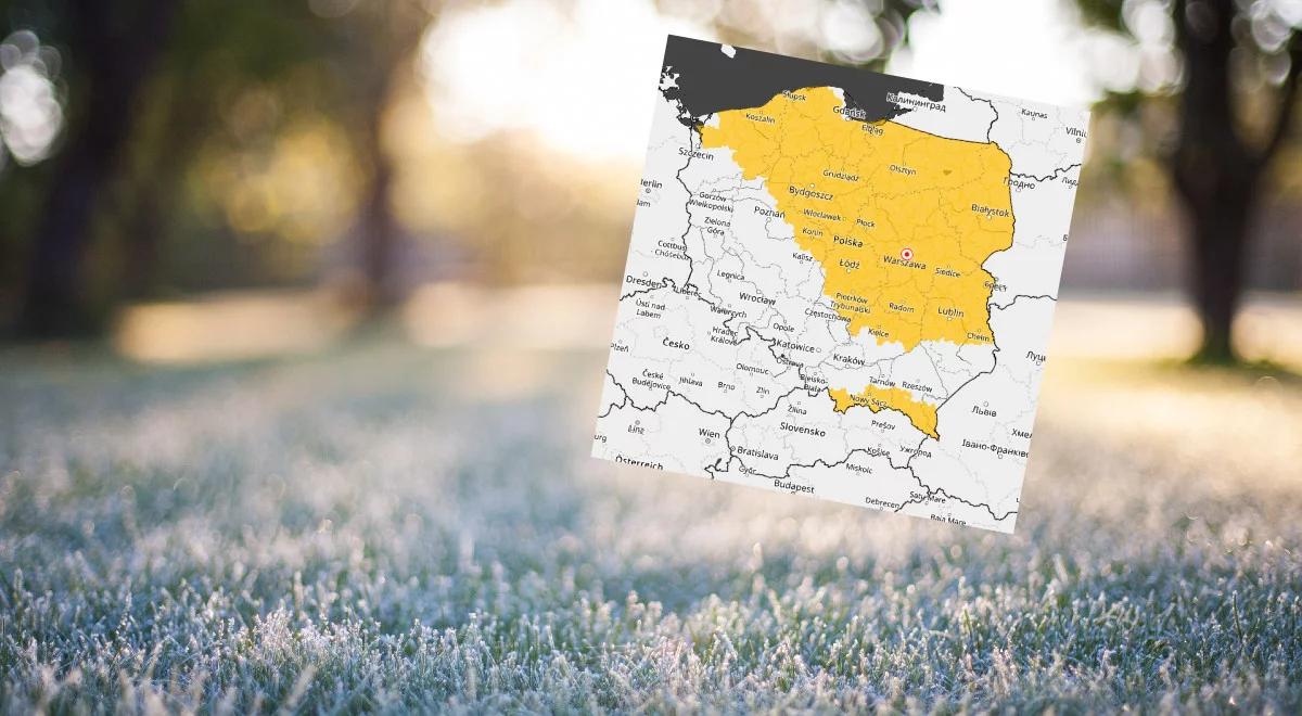 Uwaga na przymrozki w nocy. Ostrzeżenia IMGW w związku z arktycznym powietrzem