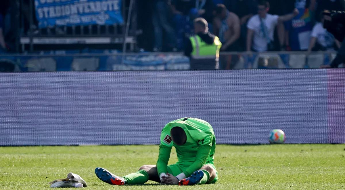 Bundesliga: Hertha Berlin bez szans na utrzymanie. Spadek z ligi w dramatycznych okolicznościach