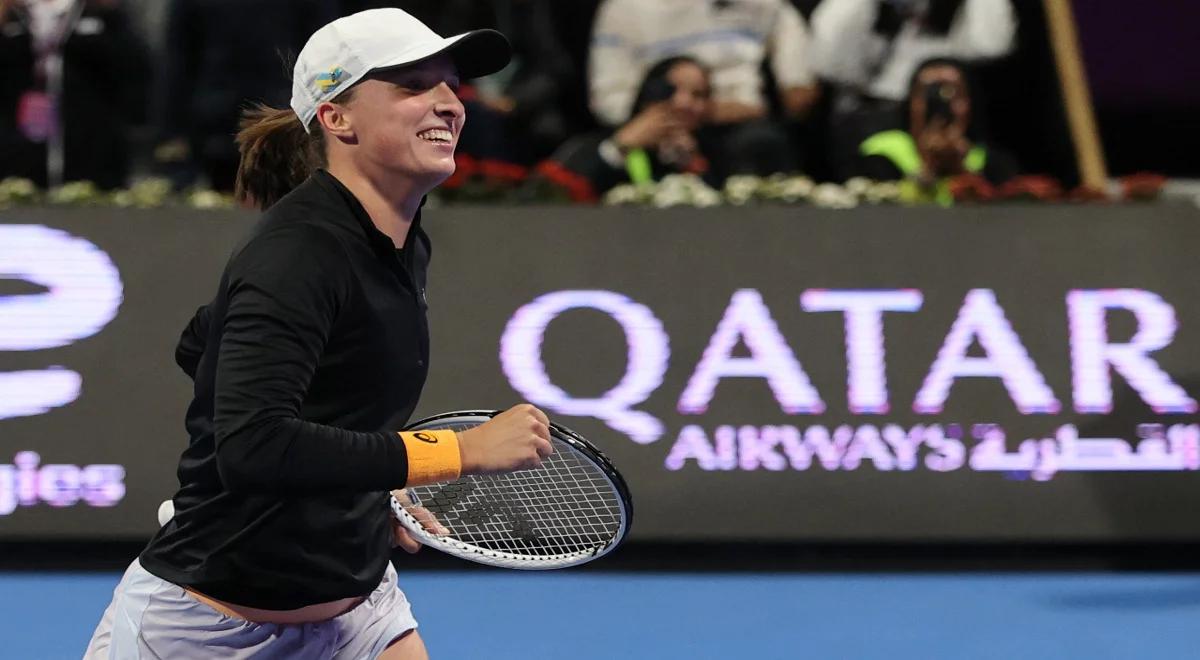 WTA Doha: Iga Świątek - Jessica Pegula. Polka grała jak z nut, jest kolejny tytuł! 