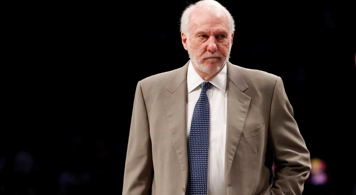 NBA: koniec serii drużyny Grega Popovicha. Spurs nie zagrają w play off