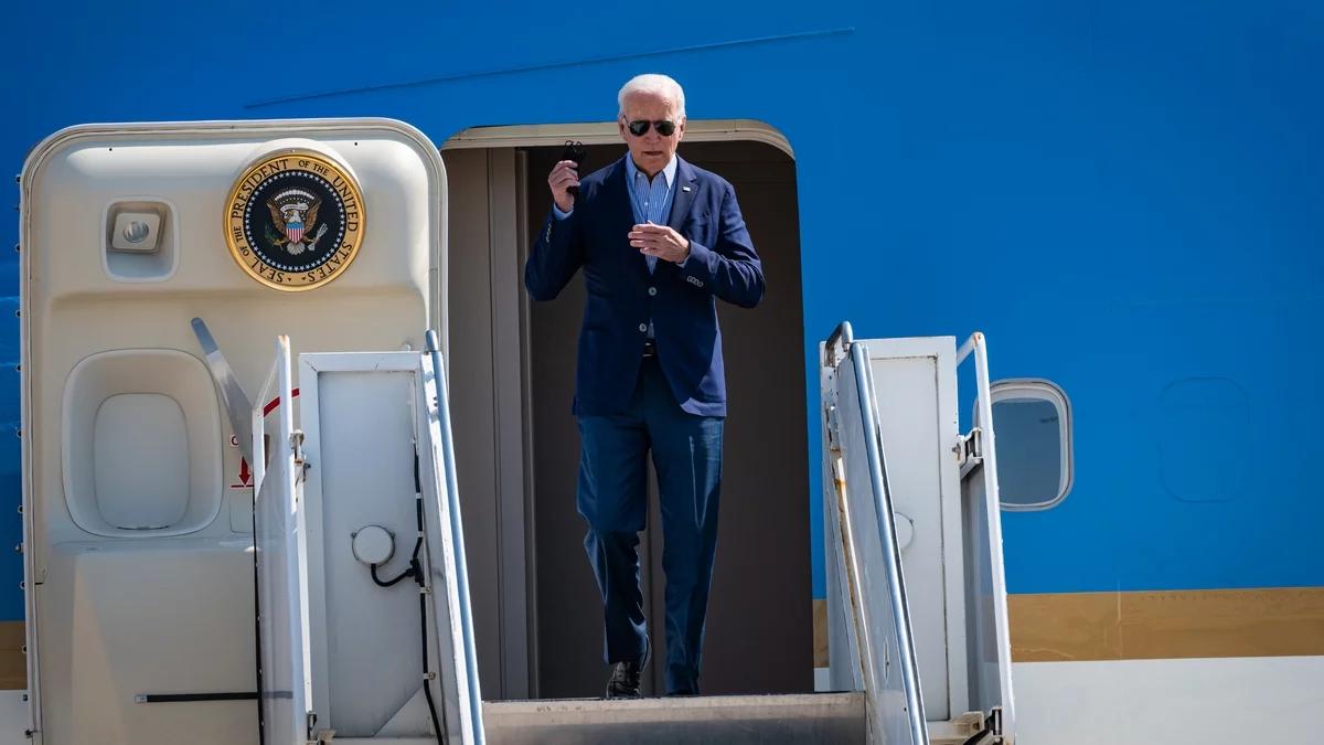 Prezydent USA Joe Biden przybył z wizytą do Izraela