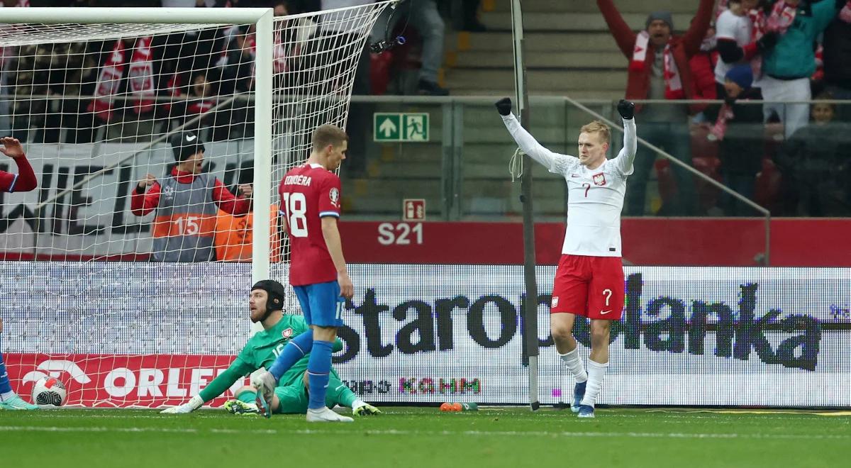 El. Euro 2024: Polska - Czechy. Karol Świderski w szpitalu. Napastnik nie dokończył meczu 