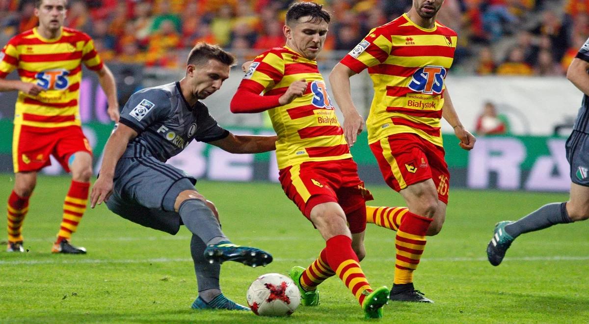 Ekstraklasa: Jagiellonia w ostatnich minutach wyrwała zwycięstwo Legii. Gol Cernycha ozdobą spotkania