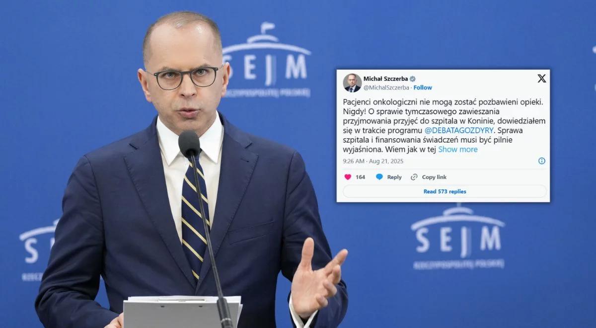 Michał Szczerba przeprasza za swoje słowa. "Zrobię wszystko"