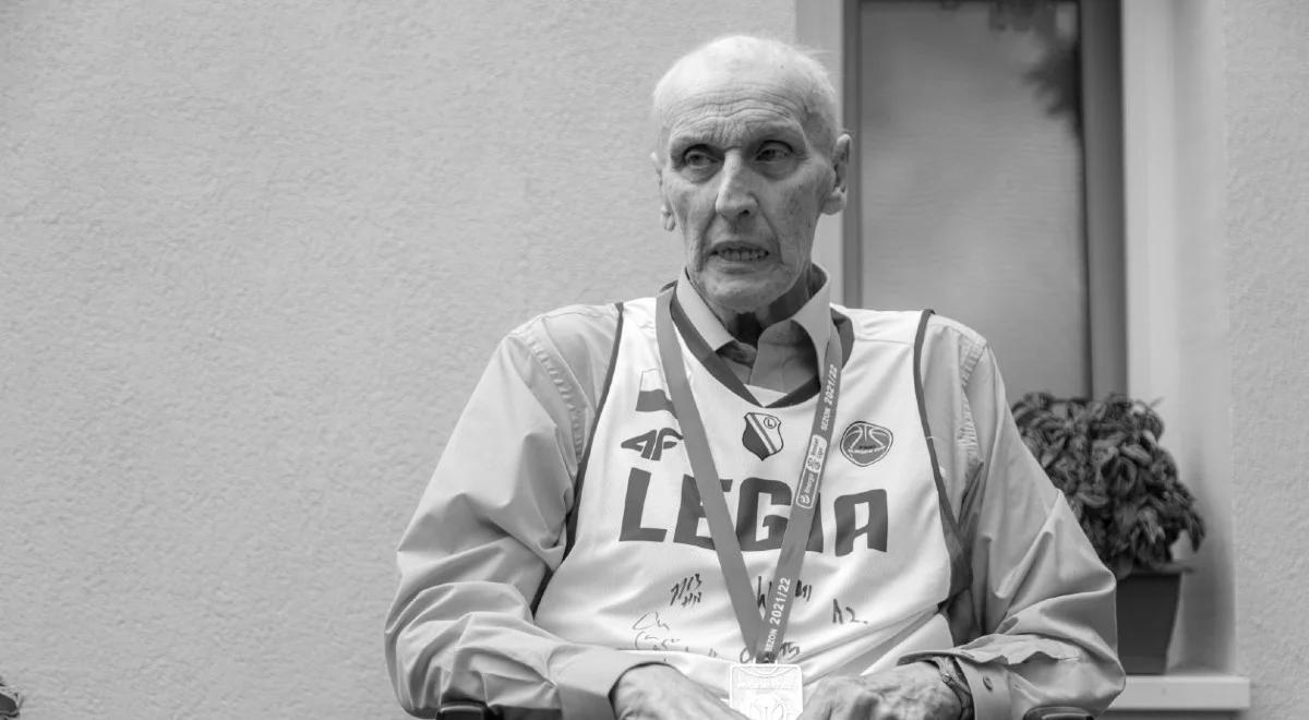 Nie żyje legenda koszykarskiej Legii Warszawa. W wieku 86 lat zmarł Andrzej Pstrokoński