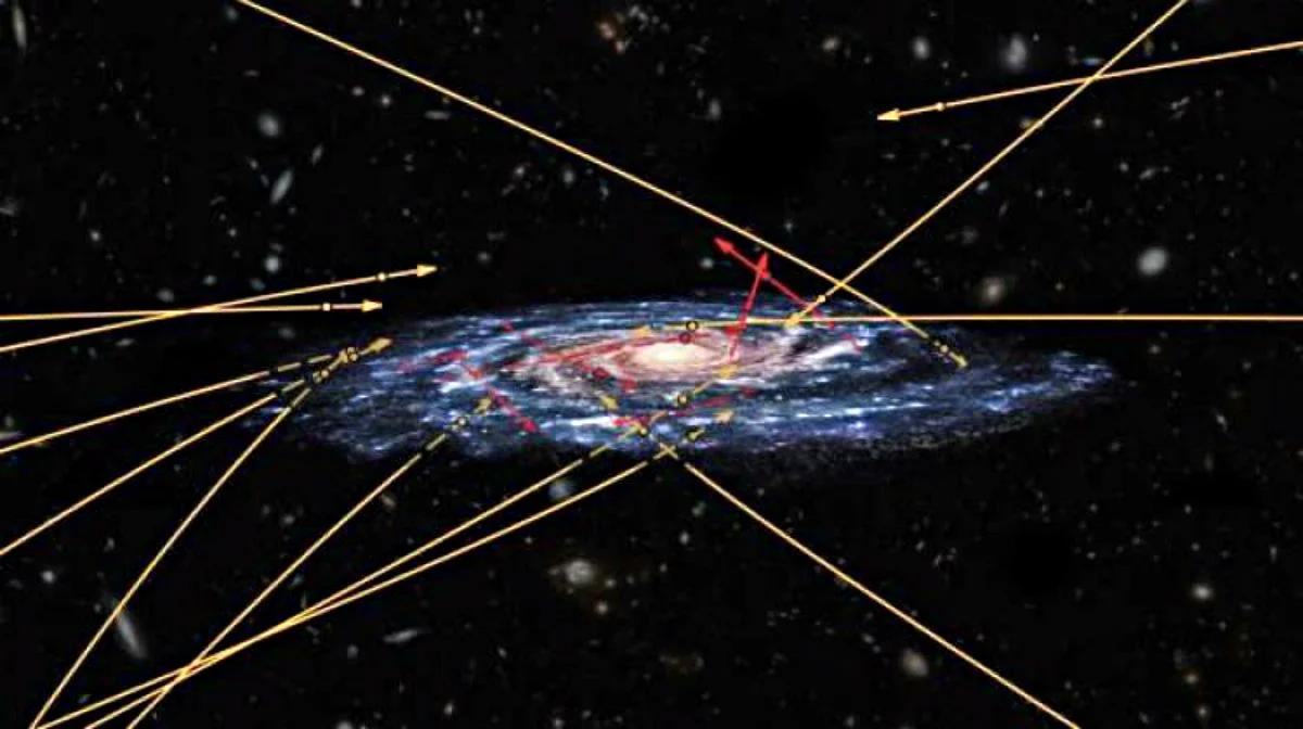 Astronomowie znaleźli gwiazdy przemieszczające się pomiędzy galaktykami