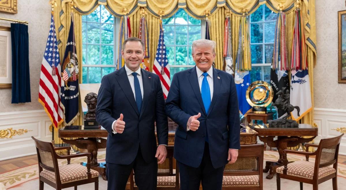 Trump zadowolony ze zwycięstwa Nawrockiego. Jest komentarz Białego Domu