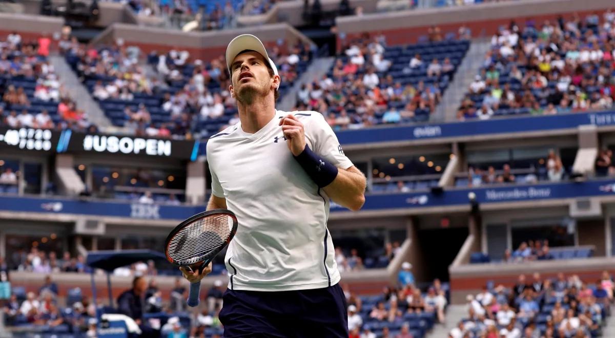 US Open: awans Murraya do 1/8 finału, niełatwa przeprawa Brytyjczyka