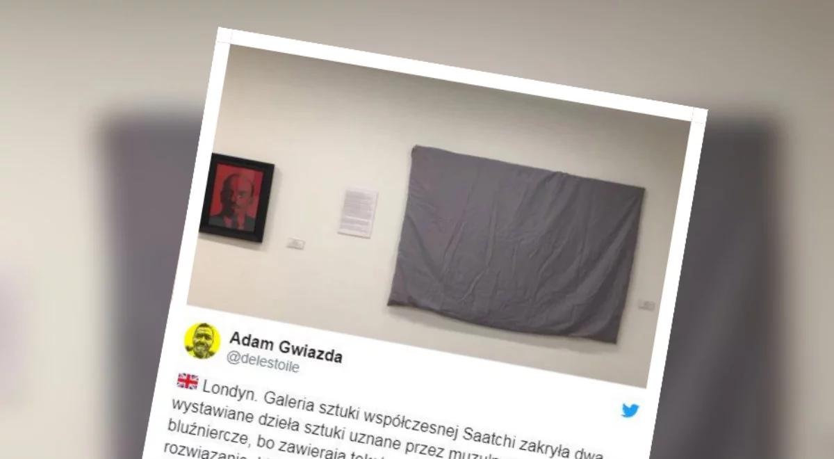 Londyńska galeria cenzuruje obrazy. Powodem protest muzułmanów
