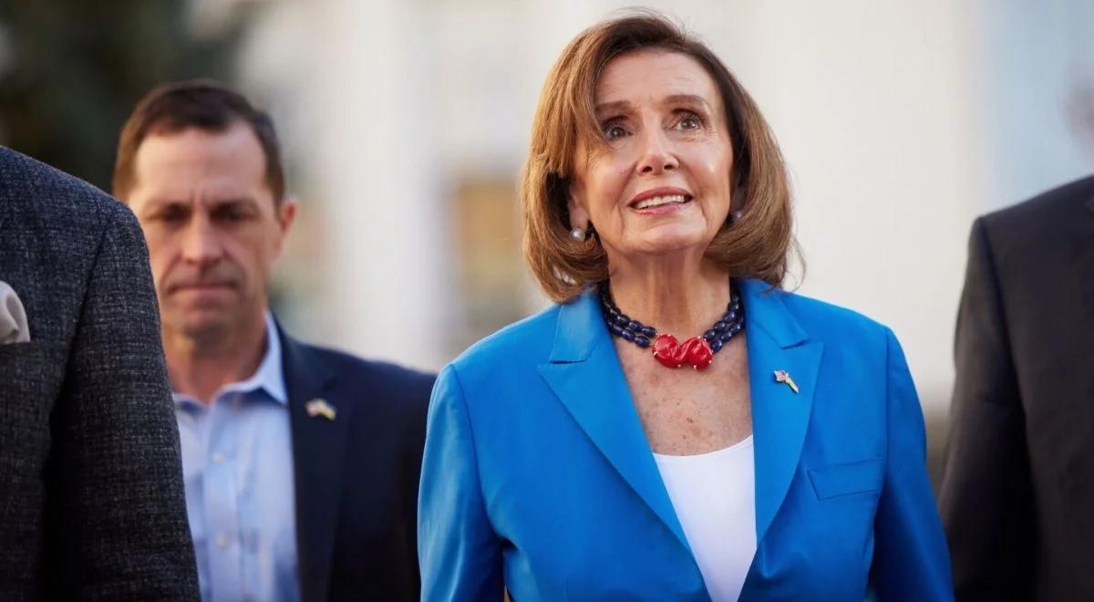 Nancy Pelosi w Rzeszowie. "Stoimy ramię w ramię z Ukrainą"