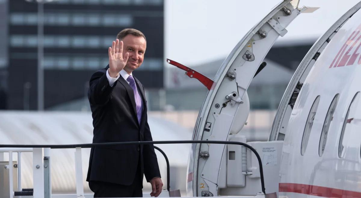 Prezydent Andrzej Duda rozpoczął trzydniową wizytę na Ukrainie. Weźmie udział w Szczycie Platformy Krymskiej