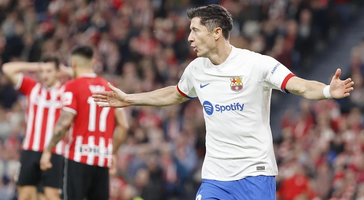 Puchar Króla: grad goli i dogrywka w Bilbao. Bramka Lewandowskiego to za mało, Athletic lepszy od Barcelony