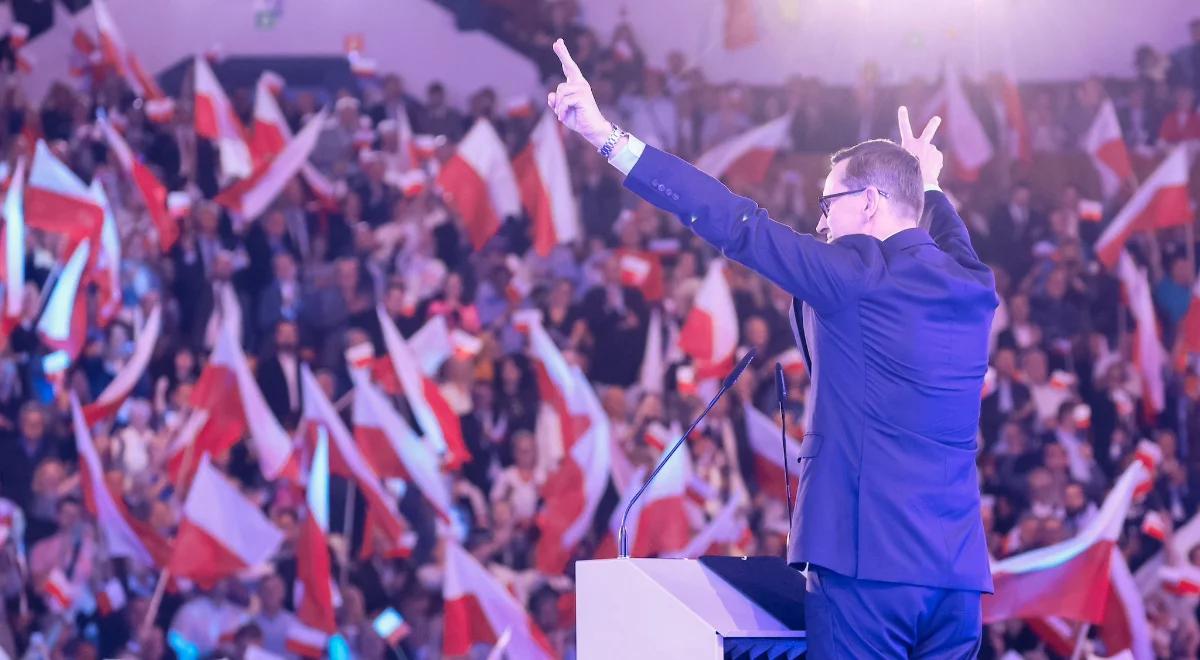 Konwencja #BezpiecznaPolska. Premier: za rządów PO-PSL nasz kraj był pozbawiony perspektyw. Nie chcemy takiej Polski