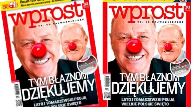 Dziękują "błaznom". Tomaszewski i Lato na okładce