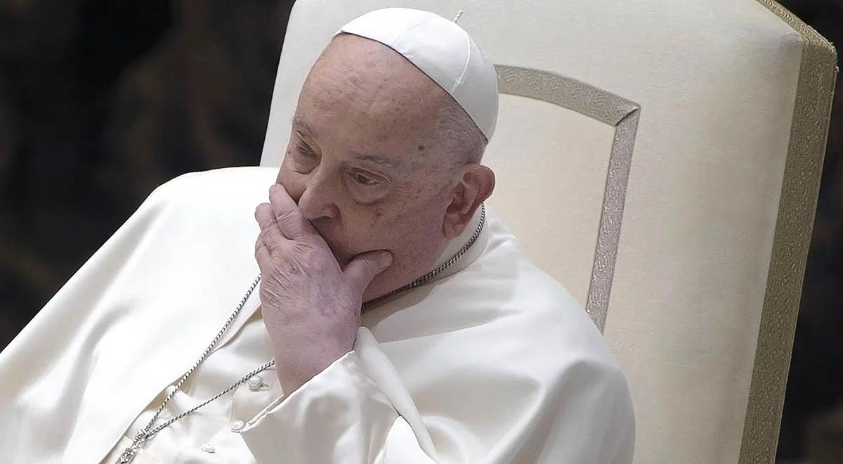 Watykan. Papież Franciszek zdalnie obserwuje rekolekcje