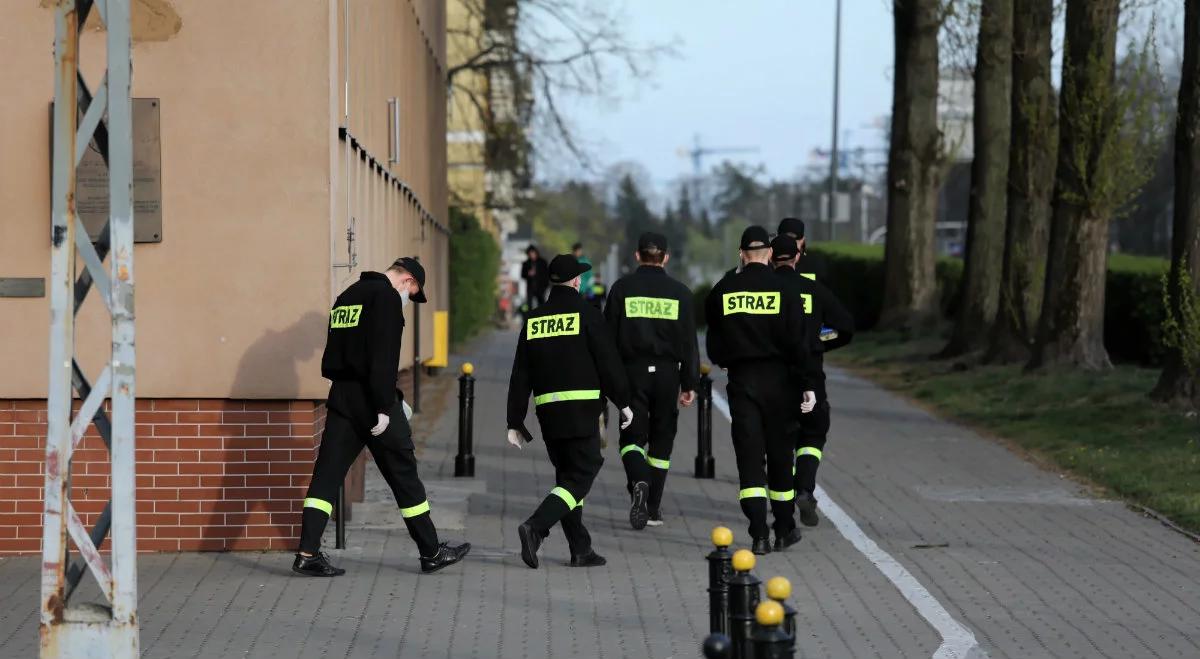 Rzecznik KG Straży Pożarnej: zakażeni podchorążowie czują się dobrze