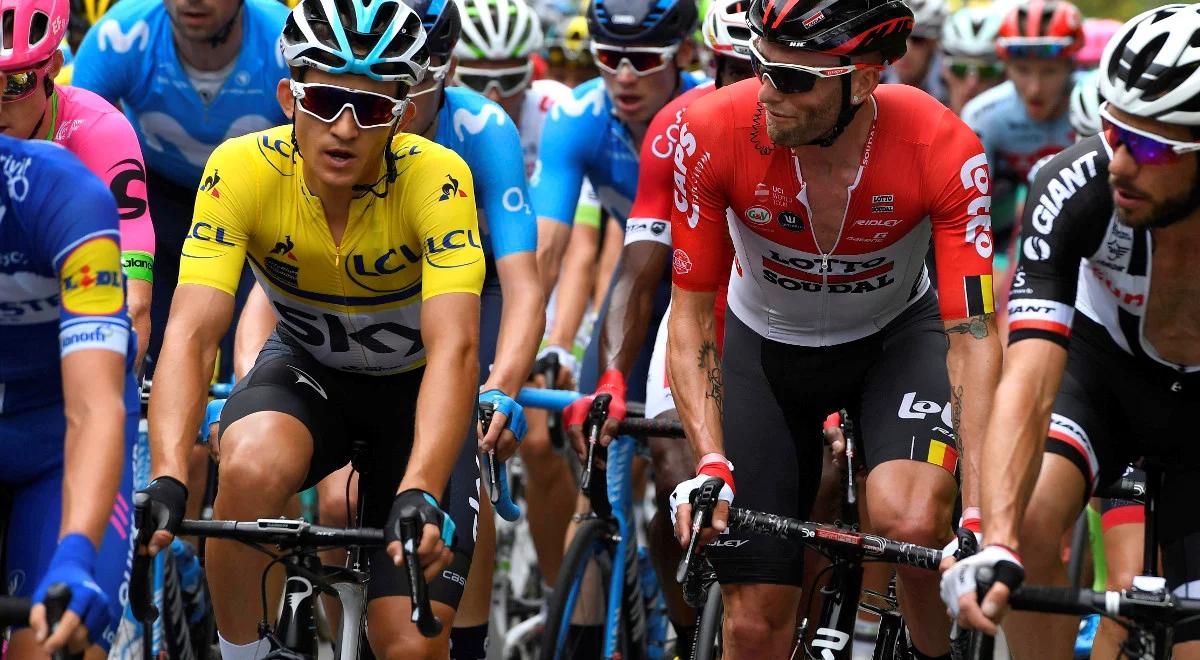 Criterium du Dauphine: upadek Kwiatkowskiego. Polak stracił prowadzenie w wyścigu 