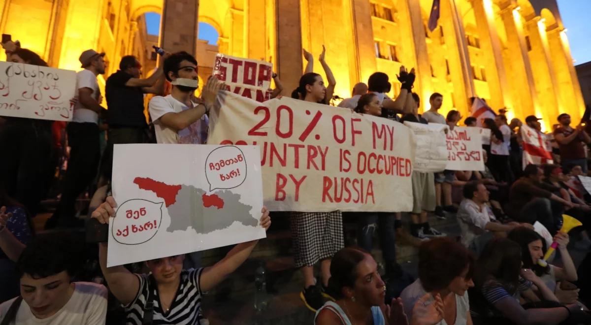 Protesty w Gruzji - sprzeciw wobec oligarchii? 