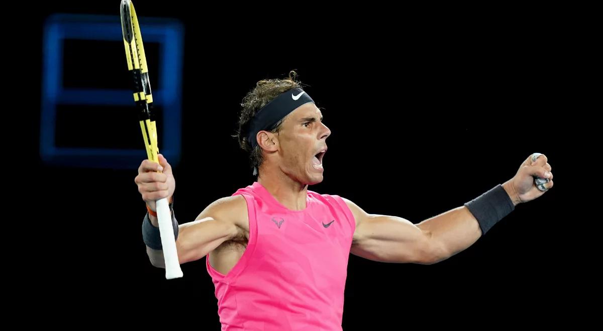 Australian Open: Nadal ostatnim ćwierćfinalistą. Kyrgios uczcił pamięć Bryanta