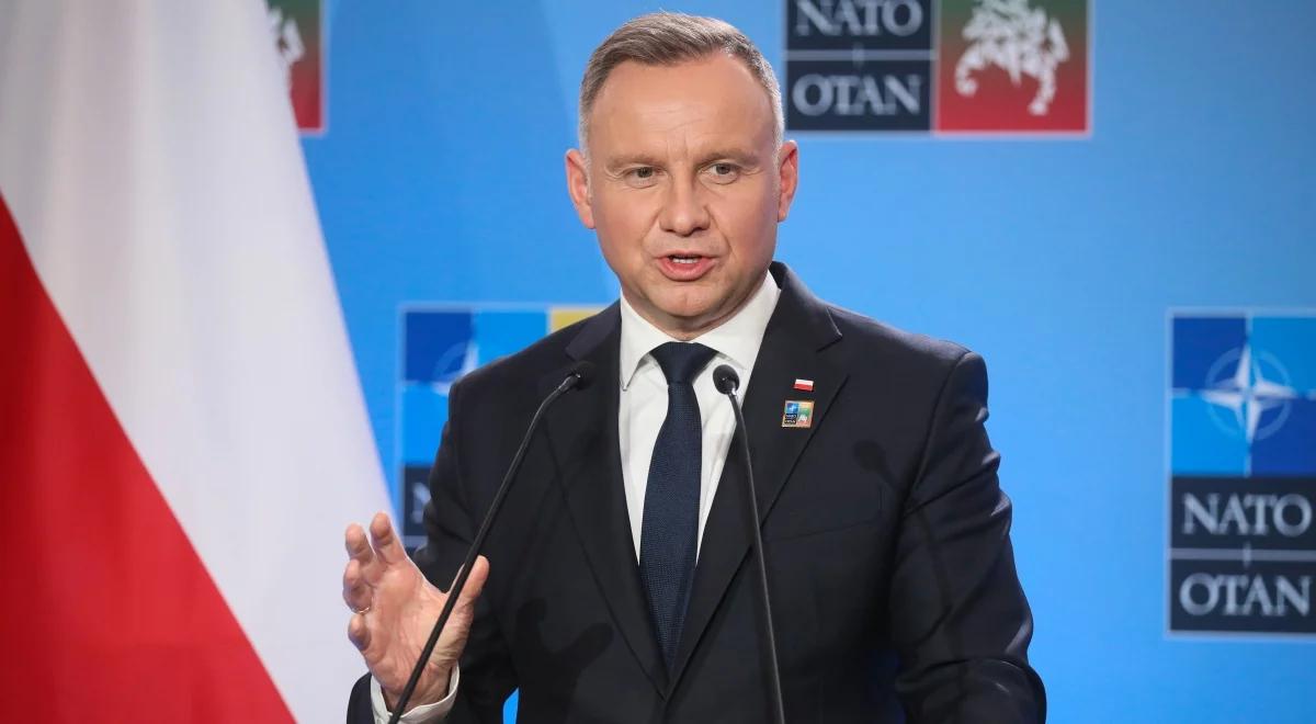 Ósmy rok prezydentury Andrzeja Dudy. "To czas aktywnej polityki zwiększającej bezpieczeństwo"