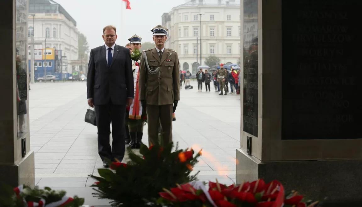 Warszawa: obchody Dnia Żołnierza Górnika   