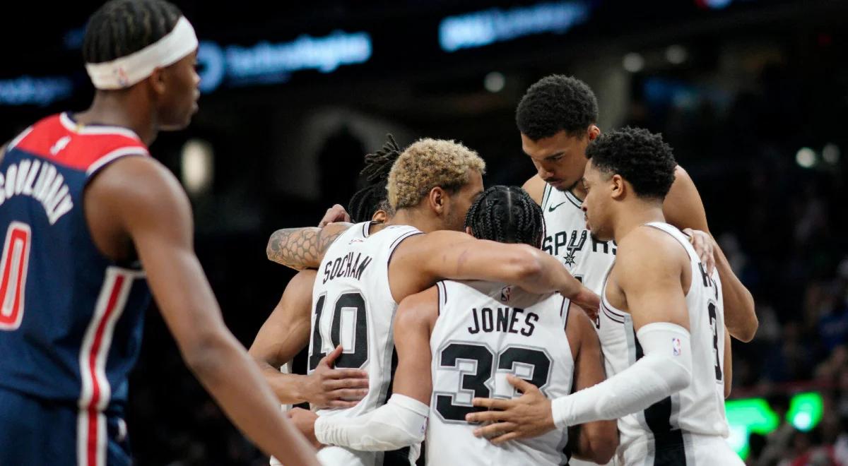 NBA: Jeremy Sochan poprowadził San Antonio Spurs do zwycięstwa