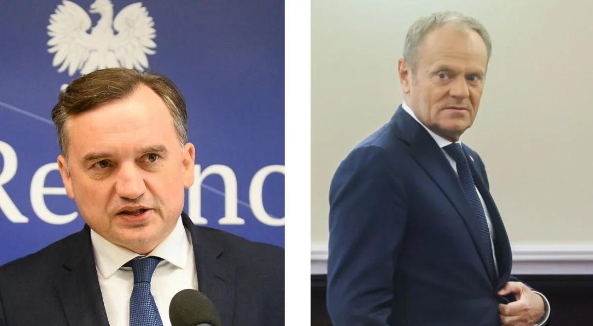 Tusk o uchyleniu immunitetu. Ziobro już zareagował