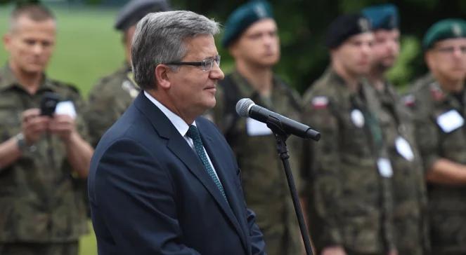 Komorowski: Rosja może wygrać bitwę, ale przegra wojnę o Ukrainę