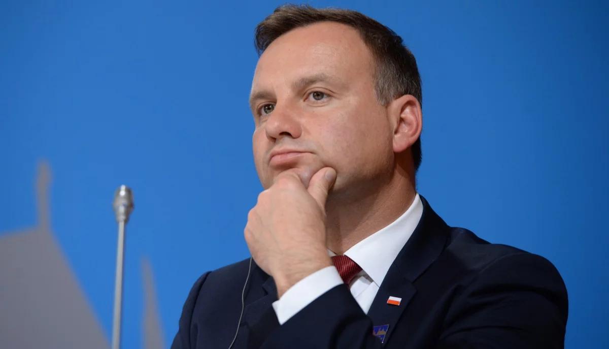 Andrzej Duda do Petro Poroszenki: konflikt w Donbasie nie może zostać zamrożony