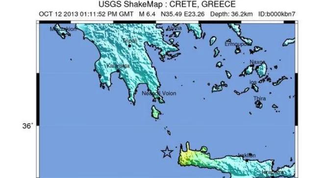 Trzęsienie ziemi w Grecji. Zniszecznia na Krecie