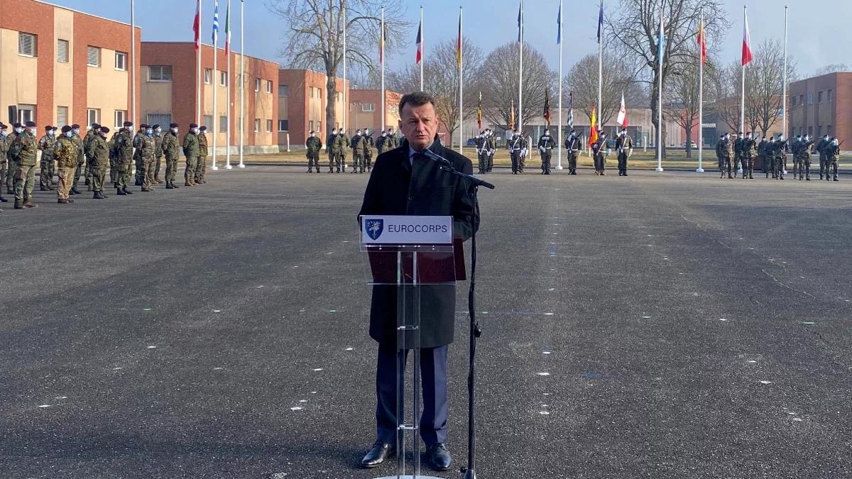 Polska państwem ramowym Eurokorpusu. Szef MON: ważny element architektury dowodzenia w NATO i UE