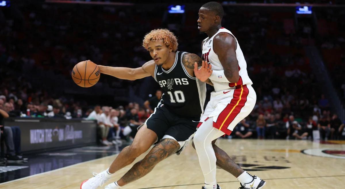 NBA. Jeremy Sochan najskuteczniejszy w Spurs na progu nowego sezonu 