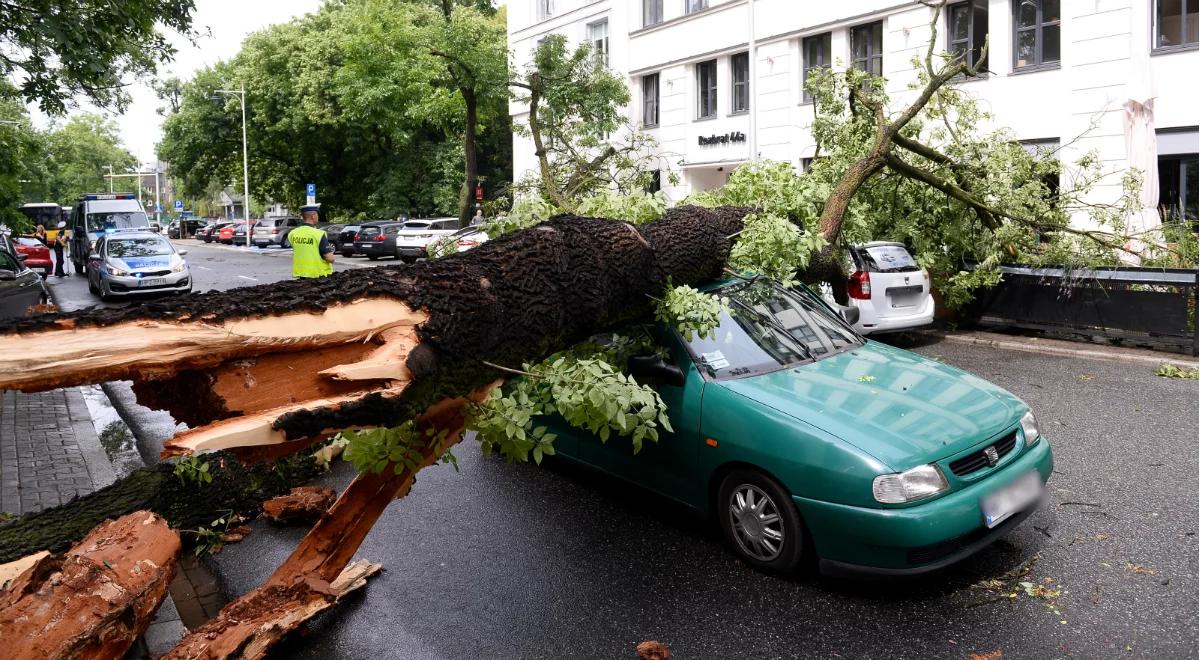 Pogodowy armagedon. Fala gwałtownych burz i nawałnic przeszła przez Polskę