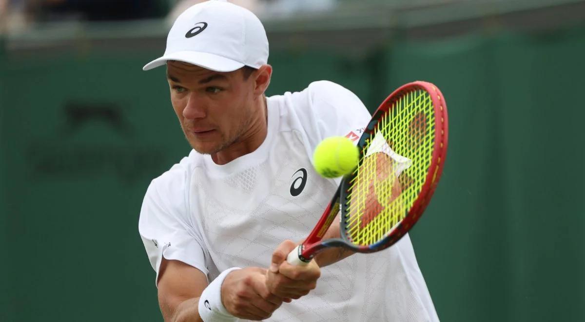 Po Wimbledonie jest w 1/8 finału. Kamil Majchrzak imponuje formą