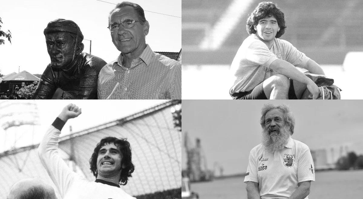 Szurkowski, Maradona, Mueller... Wspominamy gwiazdy sportu, które odeszły