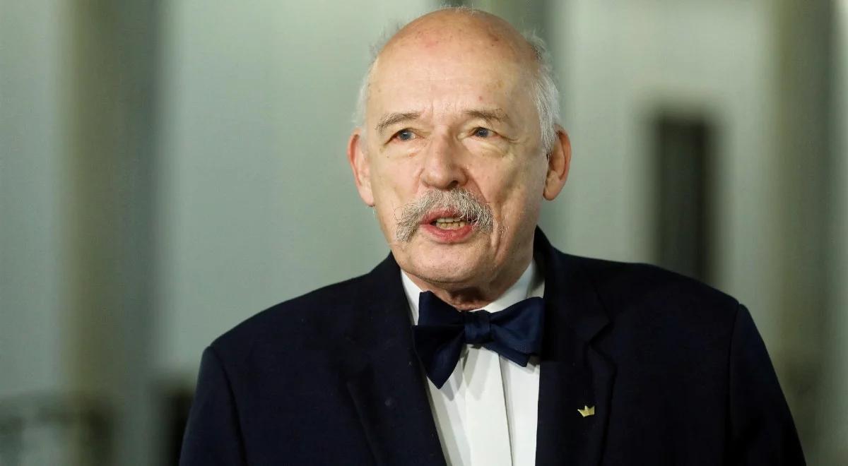 W sejmowych kuluarach oburzenie po słowach Korwin-Mikkego. "To pachnie rosyjską onucą"