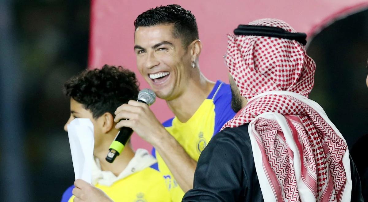 Cristiano Ronaldo zaprezentowany przez Al-Nassr. Transfer portugalskiego gwiazdora stał się faktem