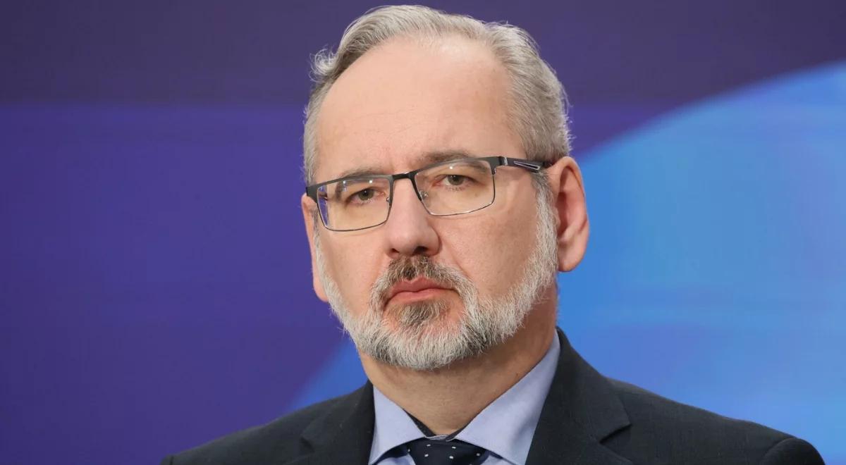Adam Niedzielski w szpitalu. Został pobity