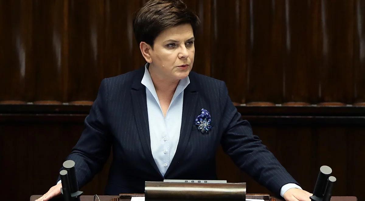 Beata Szydło zapowiada w Sejmie: wprowadzimy reformę oświaty