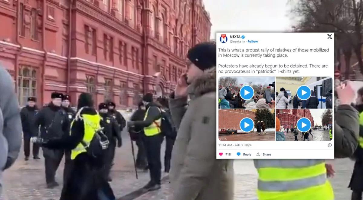 Kreml ocenzurował protest żon zmobilizowanych rosyjskich żołnierzy. Analiza ISW