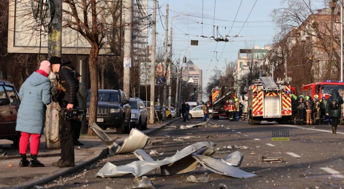 Zmasowany ostrzał Ukrainy. Obrona powietrzna zneutralizowała dziesiątki pocisków i dronów