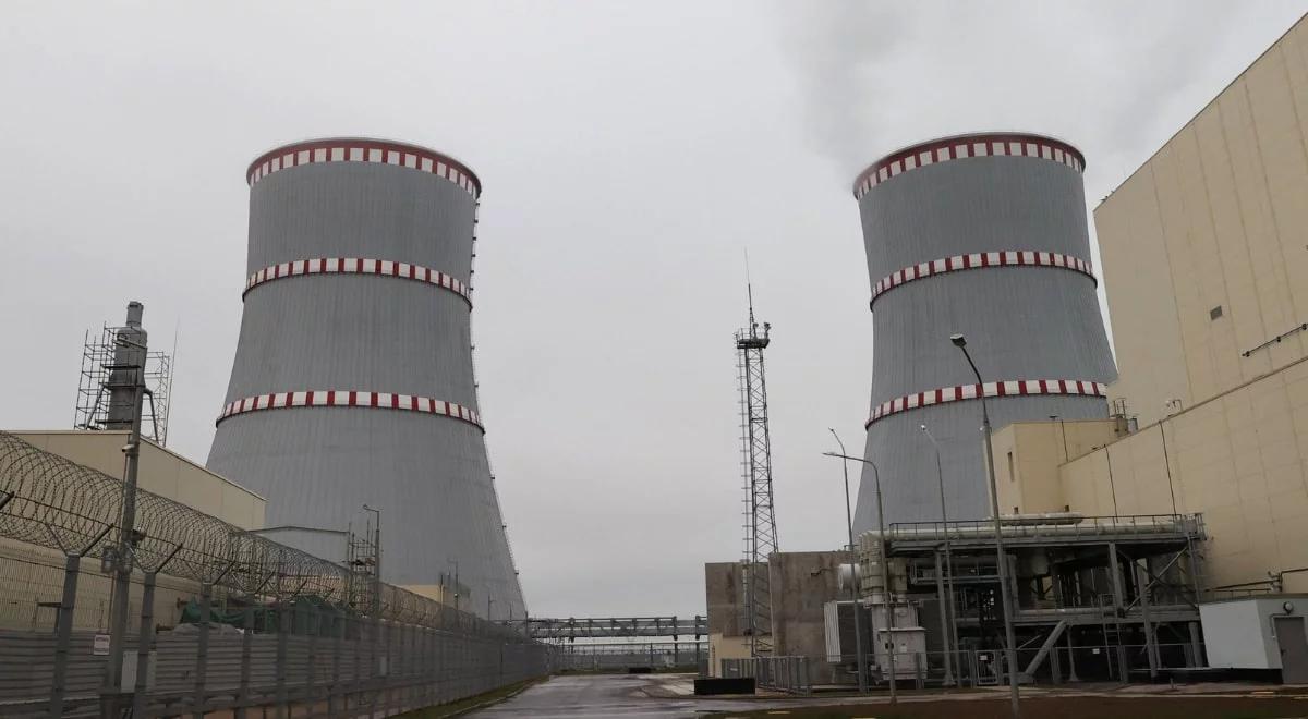 Alarm w elektrowni jądrowej na Białorusi. Słup dymu nad miastem
