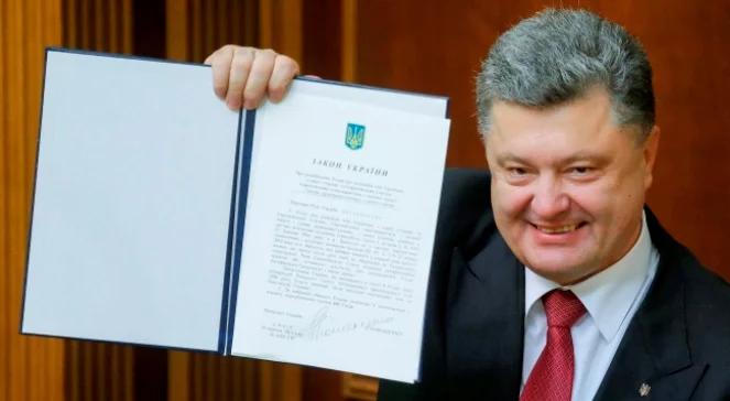 Umowa stowarzyszeniowa UE-Ukraina ratyfikowana. "To historyczny moment" 