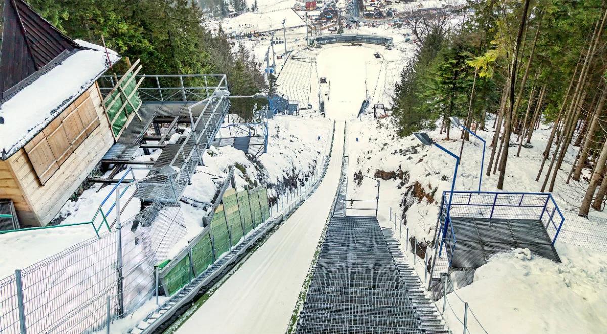 Zakopane gotowe na PŚ w skokach? "Jak będzie trzeba, to śnieg weźmiemy ze Słowacji"