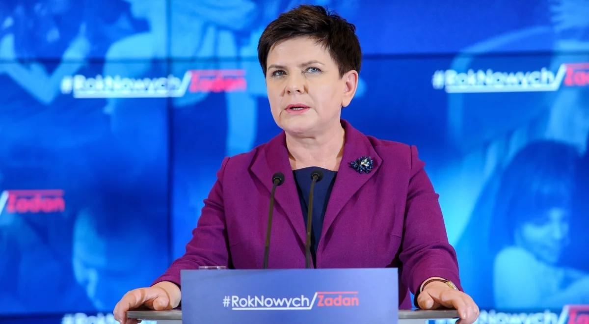 Premier Szydło: zachowanie praw nabytych obywateli Polski w Wlk. Brytanii najważniejsze