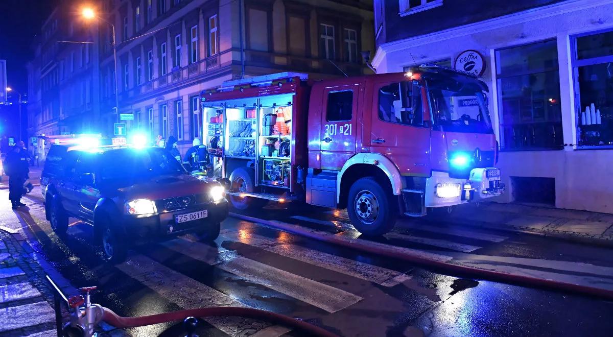 Tysiące pożarów w sylwestrową noc. Dwie ofiary śmiertelne