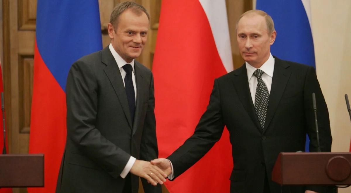 Tusk pozywa TVP za dokument "Nasz człowiek w Warszawie". Przypominamy jego wypowiedzi o Rosji